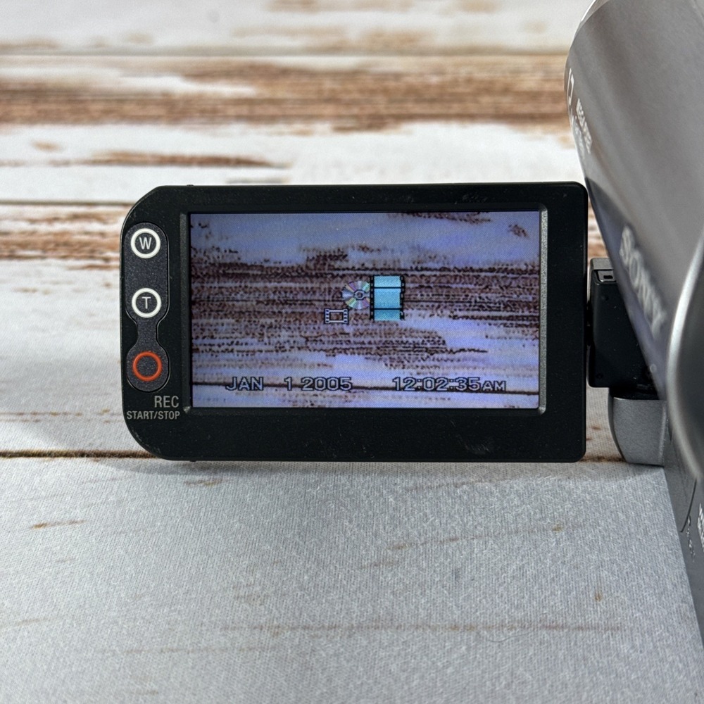 Sony DCR-DVD203 Handycam Camcorder w/Battery Charger – Read Description - Picture 6 of 8